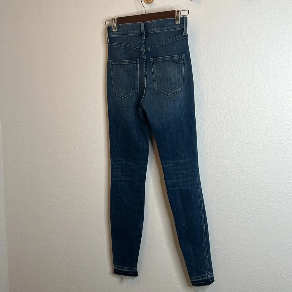 AYR The Riser High Rise Skinny Jeans in Neon Jupiter Size 25 - Picture 7 of 8